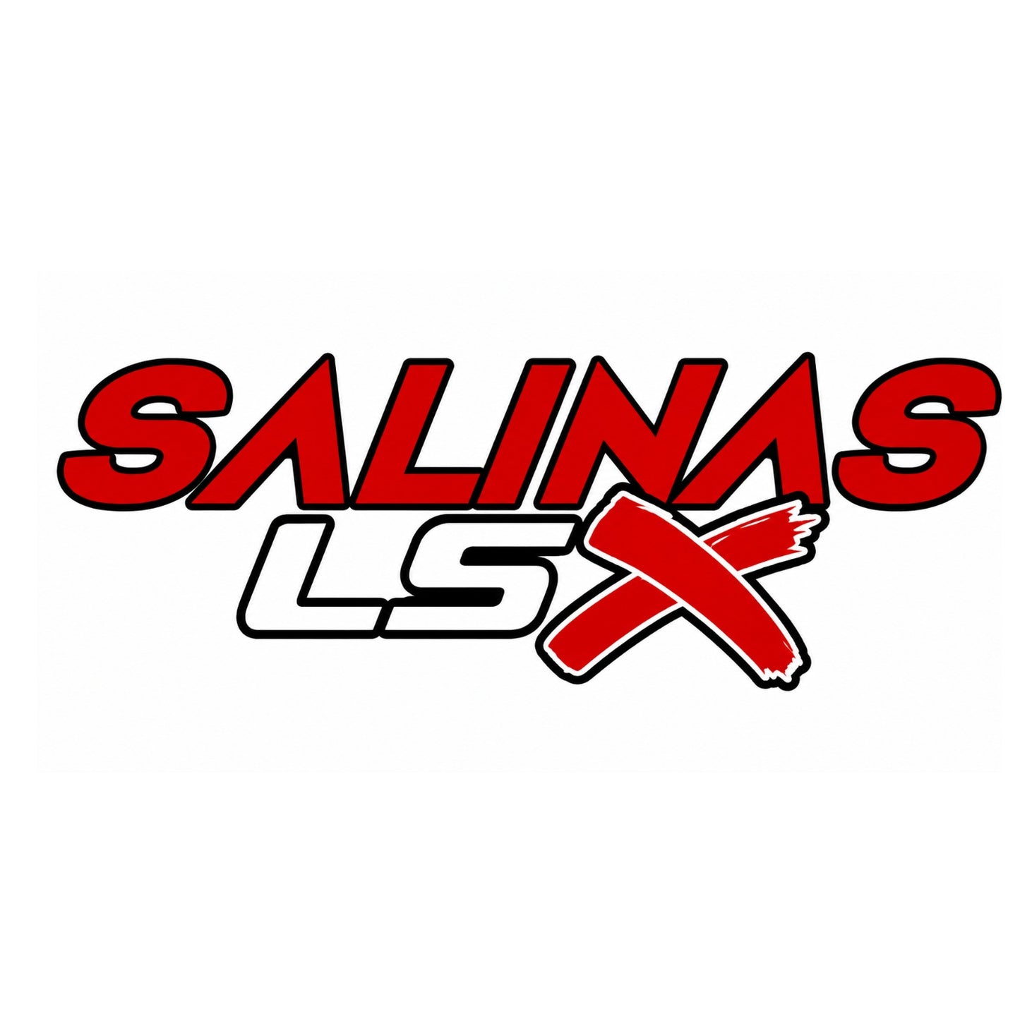 SALINAS LSX Red & Black Logo Decal