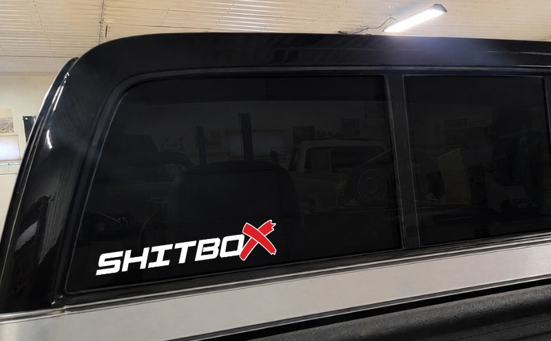 Shitbox Decal | Premium Die-Cut Vinyl Sticker