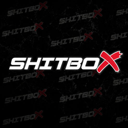 Shitbox Decal | Premium Die-Cut Vinyl Sticker