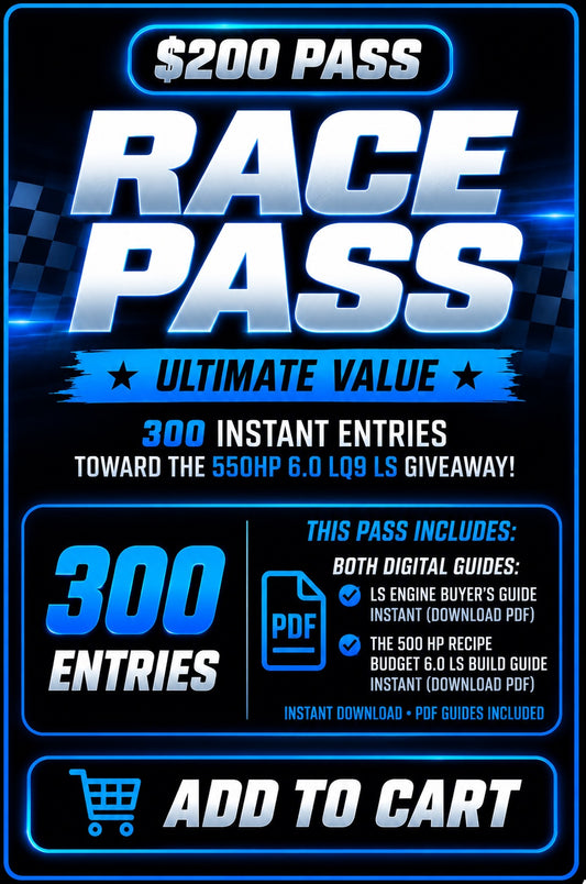 $200 Pass 300 Entries