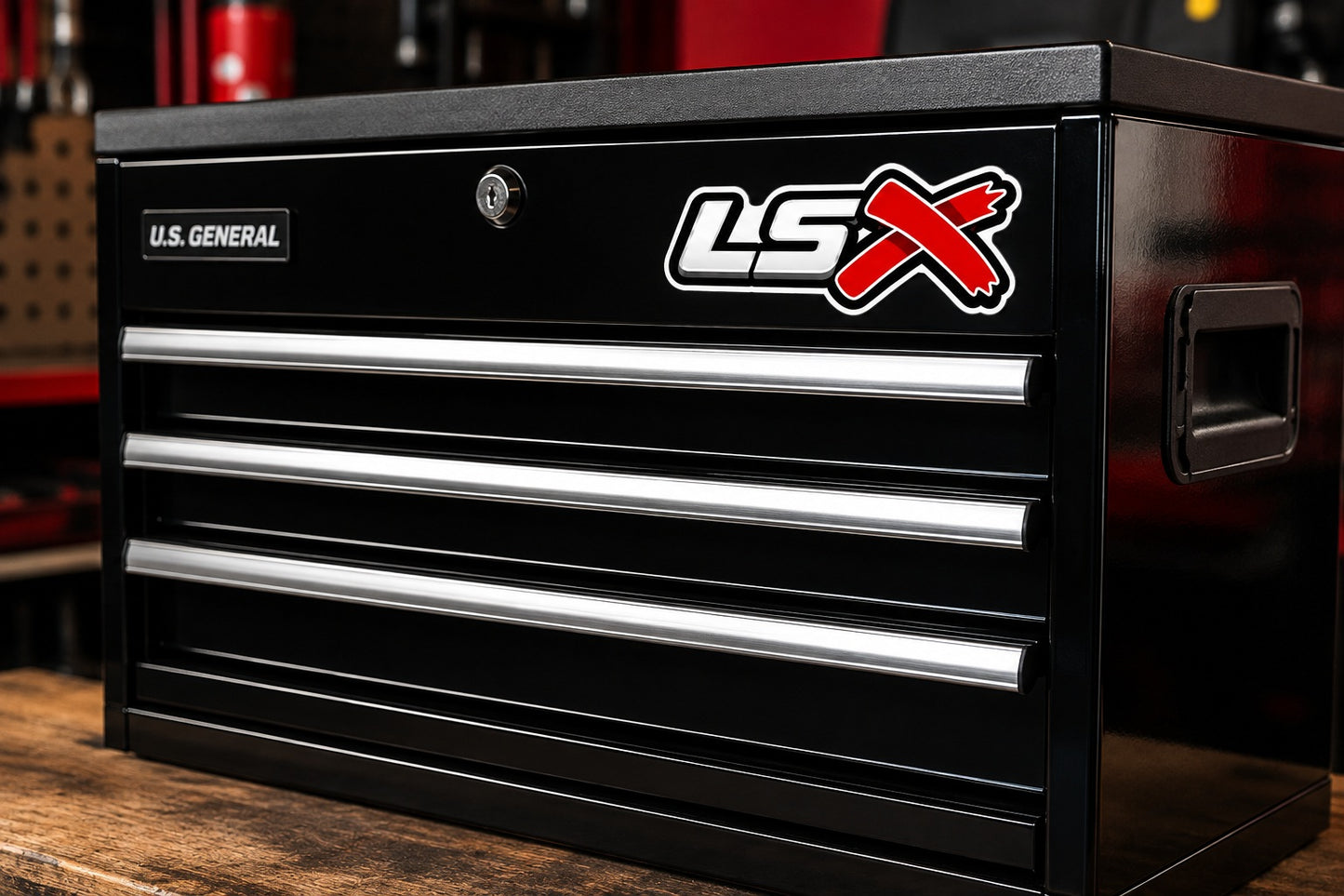 LSX Red & White Sticker