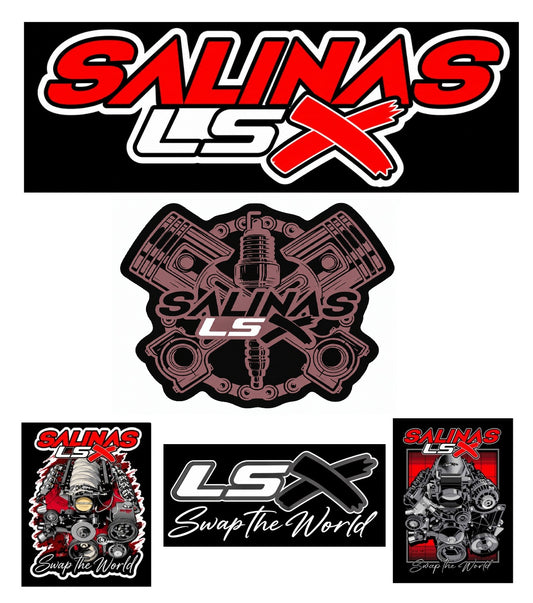 SALINAS LSX 5-PIECE STICKER PACK