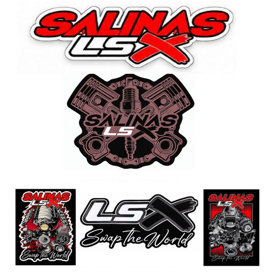 SALINAS LSX 5-PIECE STICKER BUNDDLE