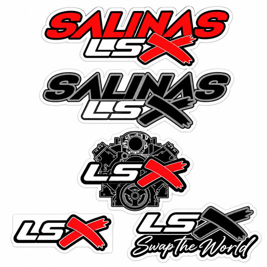 LSX 5-PIECE BUNDLE STICKERS