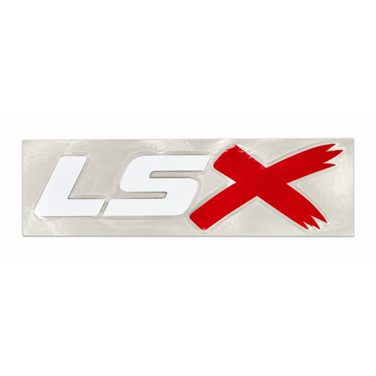 LSX Red & White DECAL