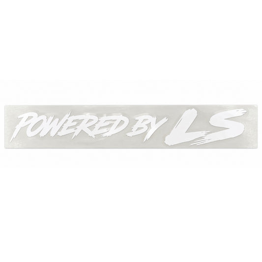 Powered by LS  | Premium Die-Cut Vinyl Sticker